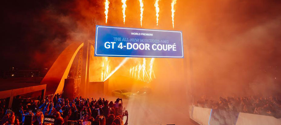Image: Mercedes-AMG Brings The Autobahn To LA With The World Premiere Of The New GT 4-Door Coupe