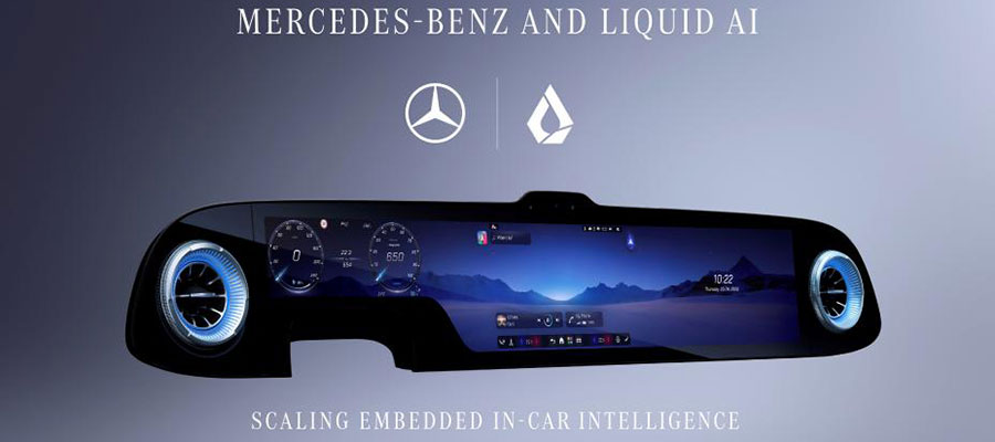 Image: Mercedes-Benz and Liquid AI Team Up to Scale Embedded AI in North American Vehicles