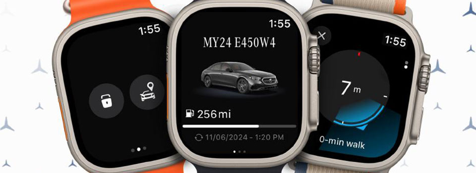 Image: Mercedes-Benz Introduces New App for Apple Watch